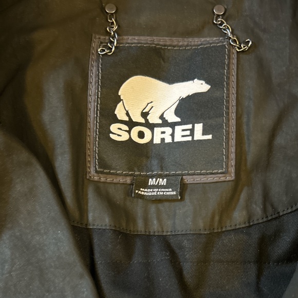 Sorel Nylon Black Size M Jacket. GUC - Picture 2 of 4
